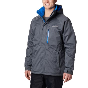 Columbia Alpine Action Big, Chamarras Grises Oscuro Azules Para Hombre | 014968-AZC